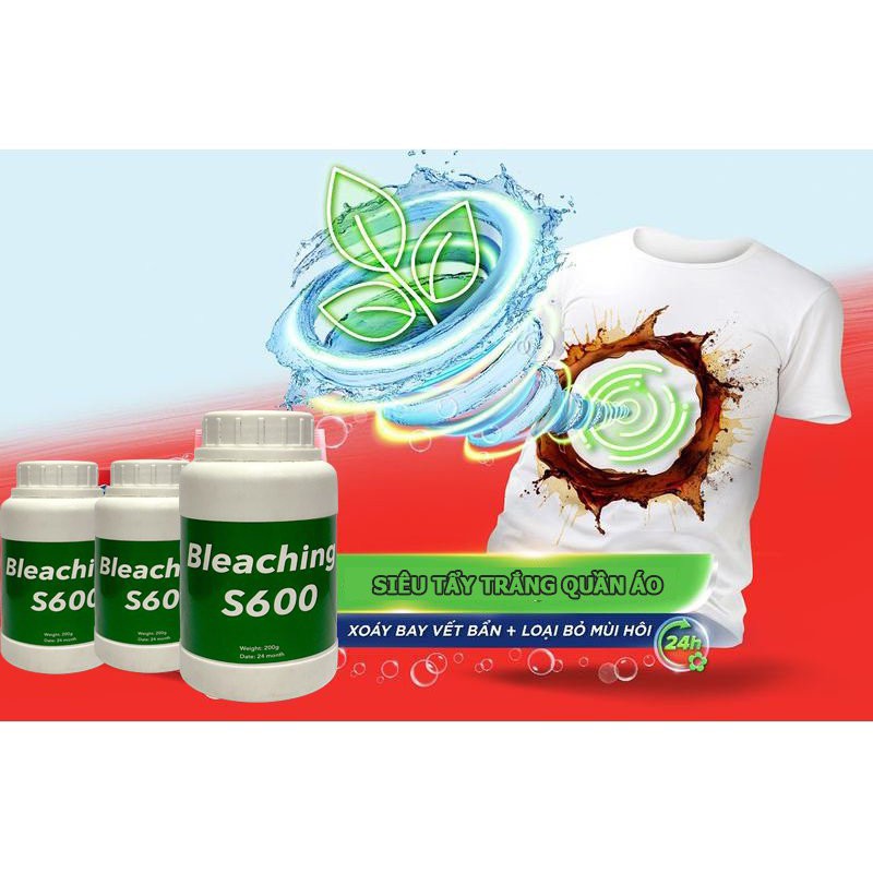 Bột tẩy quần áo S600