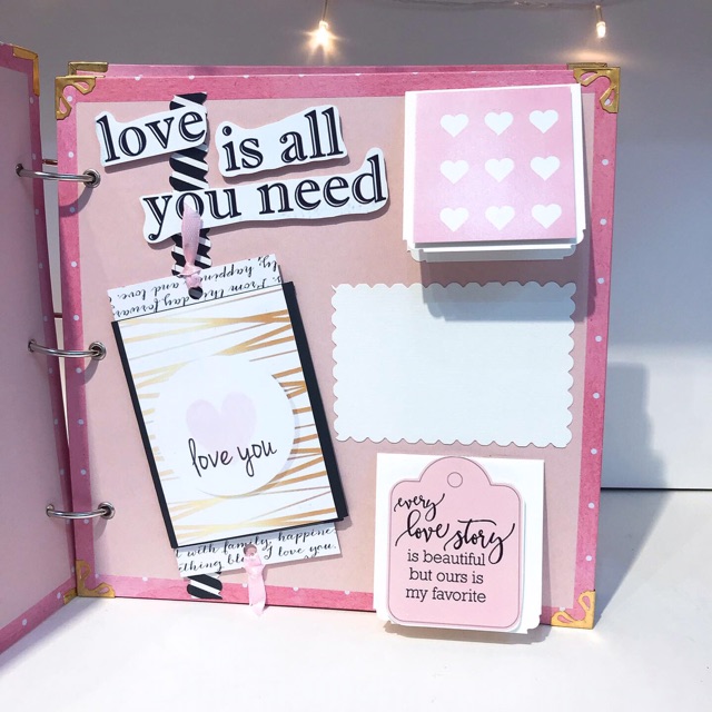 [Album ảnh Handmade]  With all my heart Scrapbook