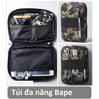 [Freeship TPHCM] Hộp đựng đa năng / Hộp Bút Bape A Bathing Ape  - Phụ kiện Hypebeast siêu ngầu