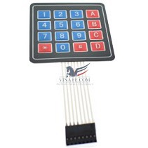 Bàn Phím Ma Trận Mềm 4x4 Keypad