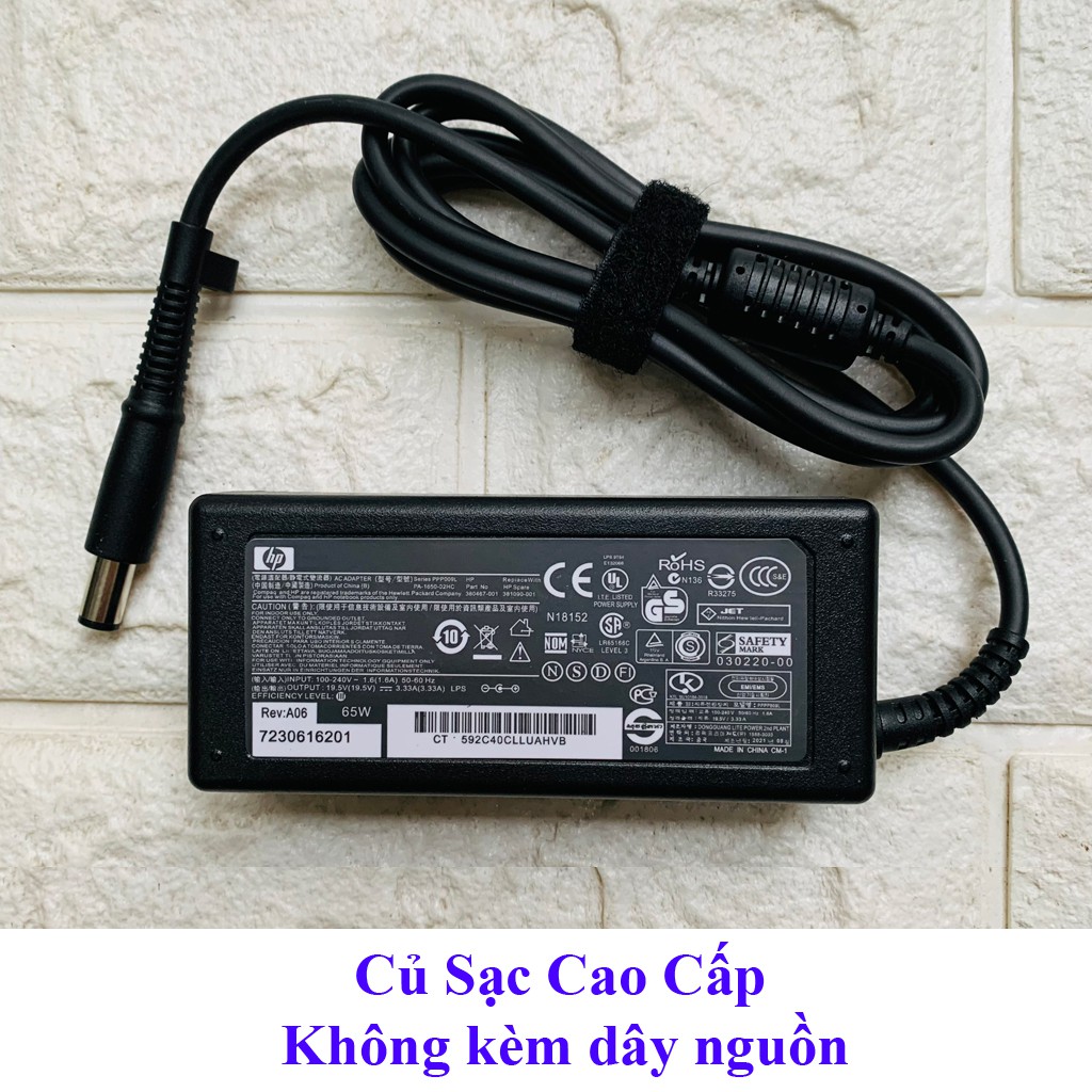 SẠC/ Adapter Laptop HP 18.5V - 3.5A chân kim to ZIN (Hàng Chất Lượng Cao)