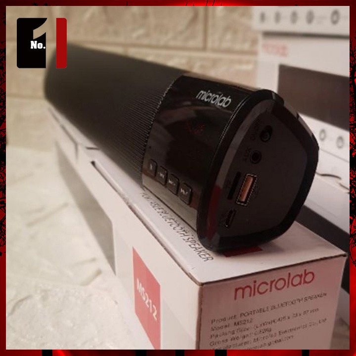 Loa Thanh Máy Vi Tính Chính Hãng Bluetooth Để Bàn 2.0 MICROLAB MS212 Loa Laptop Pc Có Dây