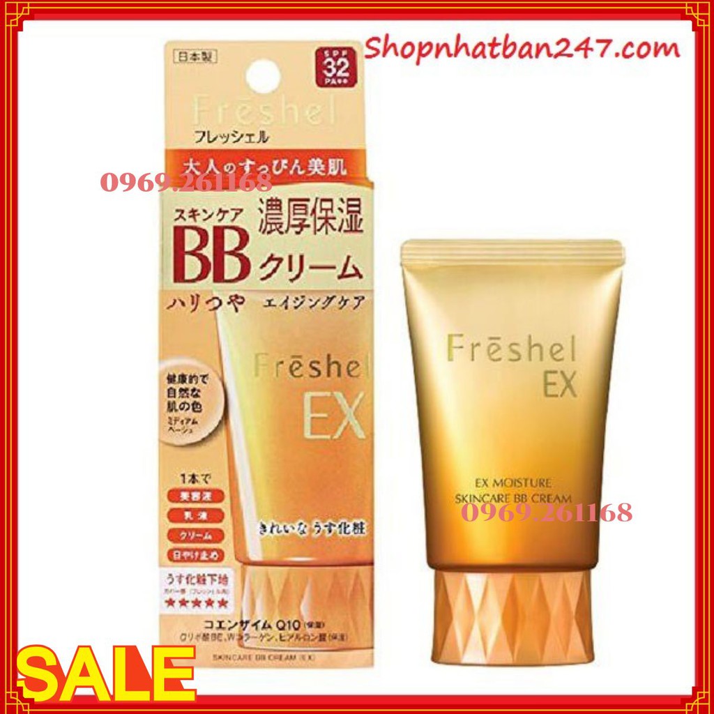 Kem trang điểm BB Cream Kanebo Freshel 5 in 1 - 100% Authentic