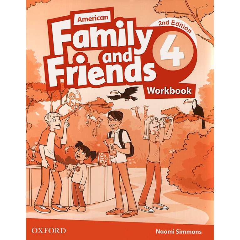 Sách - Family and Friends 4 - American English - 2nd edition - Workbook