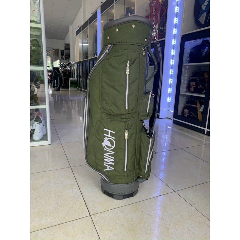Túi gậy golf honma chất liệu vải bạt siêu bền.