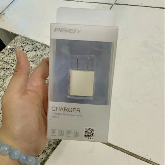 Củ sạc Pisen cho iphone 1A xịn