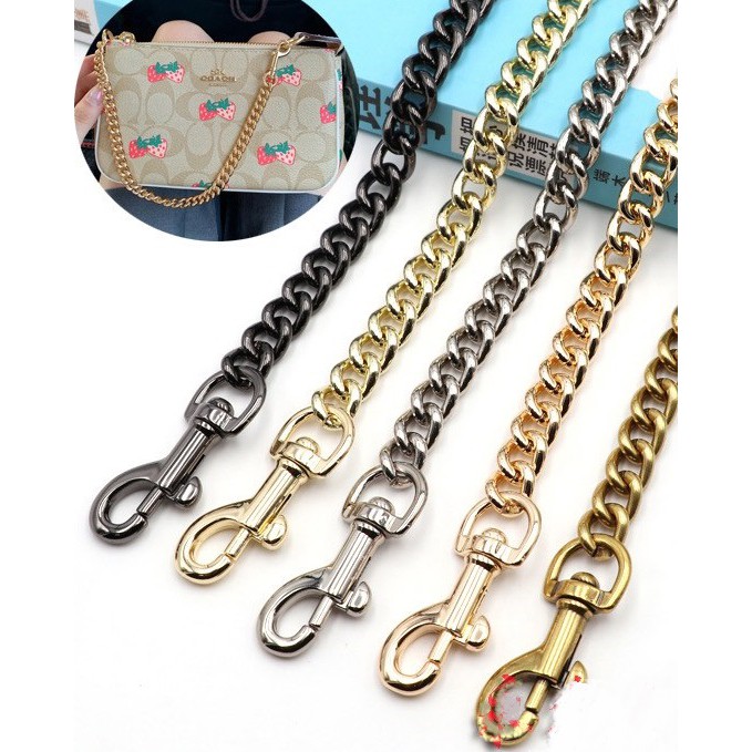 Dây xích kim loại đeo vai túi xách quai giống túi Coach