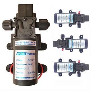 Máy bơm nước mini áp lực 12V 60W Smartpumps