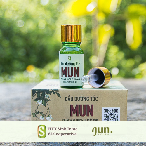 COMBO Chăm sóc tóc: Cao gội MUN - Dầu dưỡng MUN