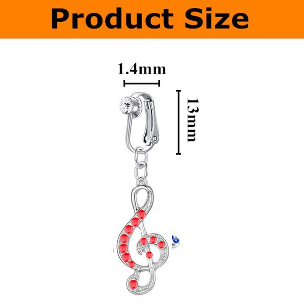 Khuyên Rốn Dạng Kẹp Không Cần Xỏ Khuyên Thời Trang