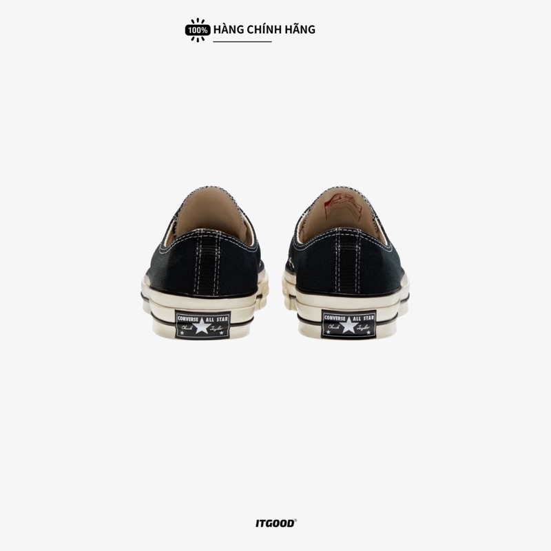 Giày Converse Chuck Taylor 1970's Black Cổ thấp  162058C