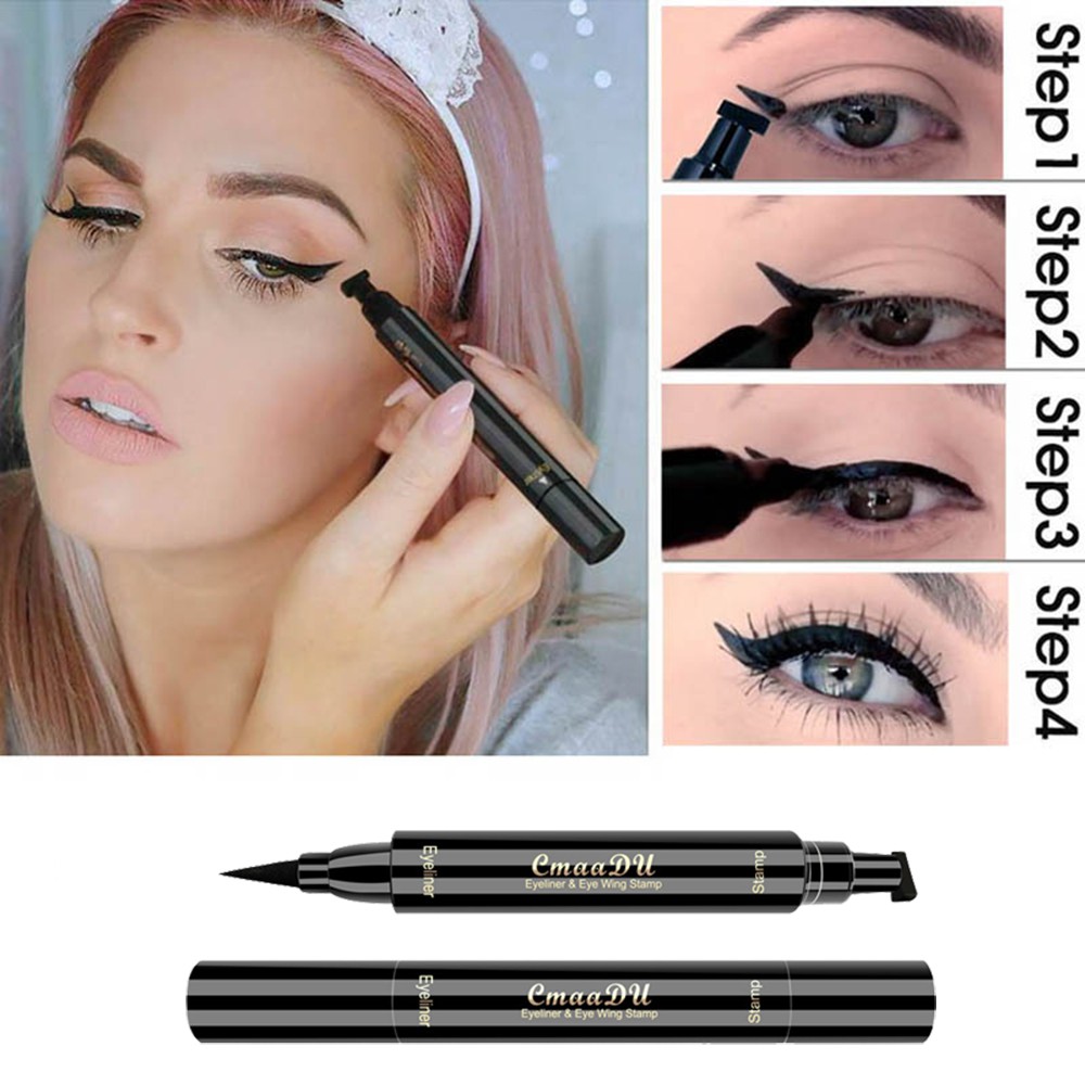 [Hàng mới về] Bút kẻ mắt hai đầu kháng nước không nhòe lâu trôi | BigBuy360 - bigbuy360.vn