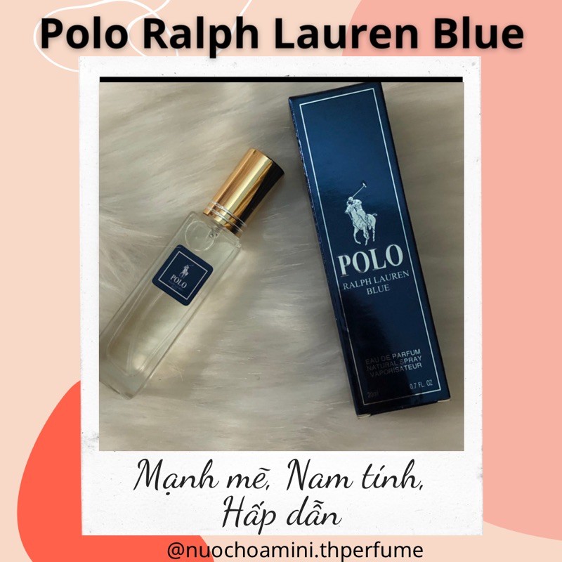 Nước Hoa Mini Nam POLO BLUE for Men 20ml (mẫu 5D) | BigBuy360 - bigbuy360.vn