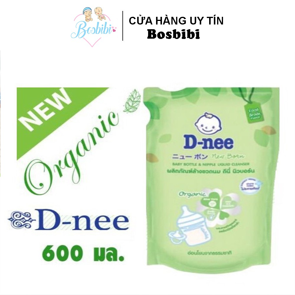 Nước rửa bình sữa Dnee Organic 600ml