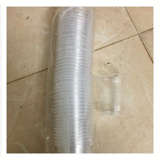 Ly Nhựa 140ml (1 cây 50 cái) không nắp