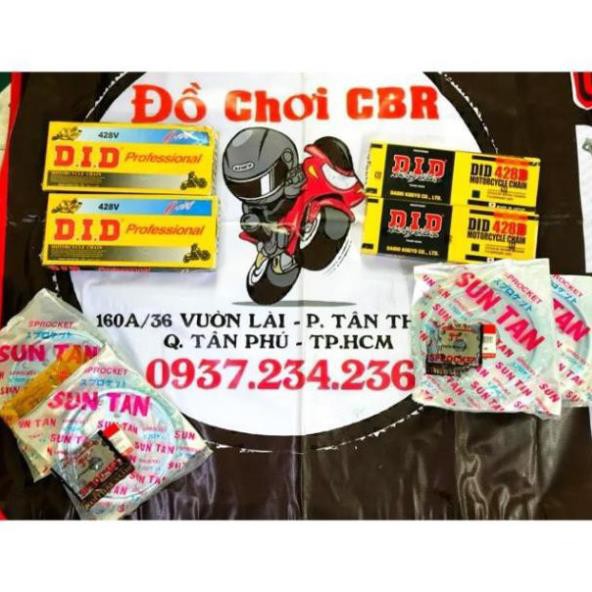 Bộ Nhông Sên Dĩa CBR150 2011 2021