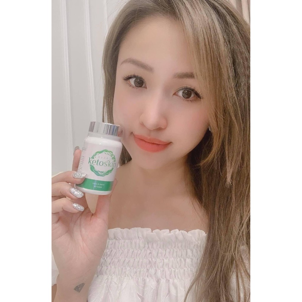 [GIÁ SỈ] Viên uống thải độc cơ thể làm đẹp da Ketoskin Nhật Bản hộp 60 viên | BigBuy360 - bigbuy360.vn
