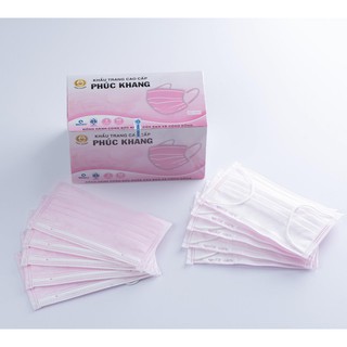KHẨU TRANG Y TẾ PHÚC KHANG CAO CẤP (màu xám)