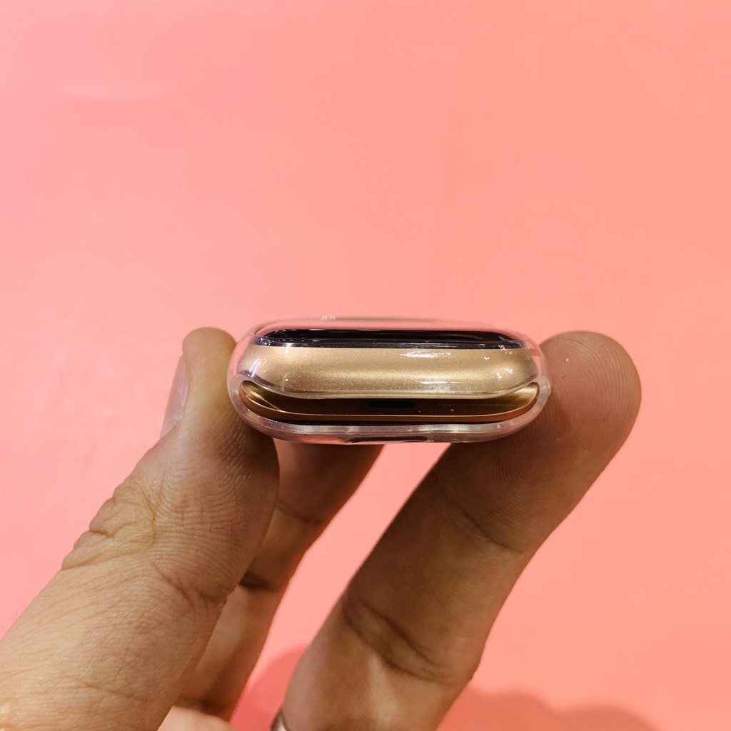 Ốp Apple Watch Trong Suốt Silicon Dẻo Dành Cho Tất Cả Size 38/40/42/44 Và Series 1/2/3/4/5