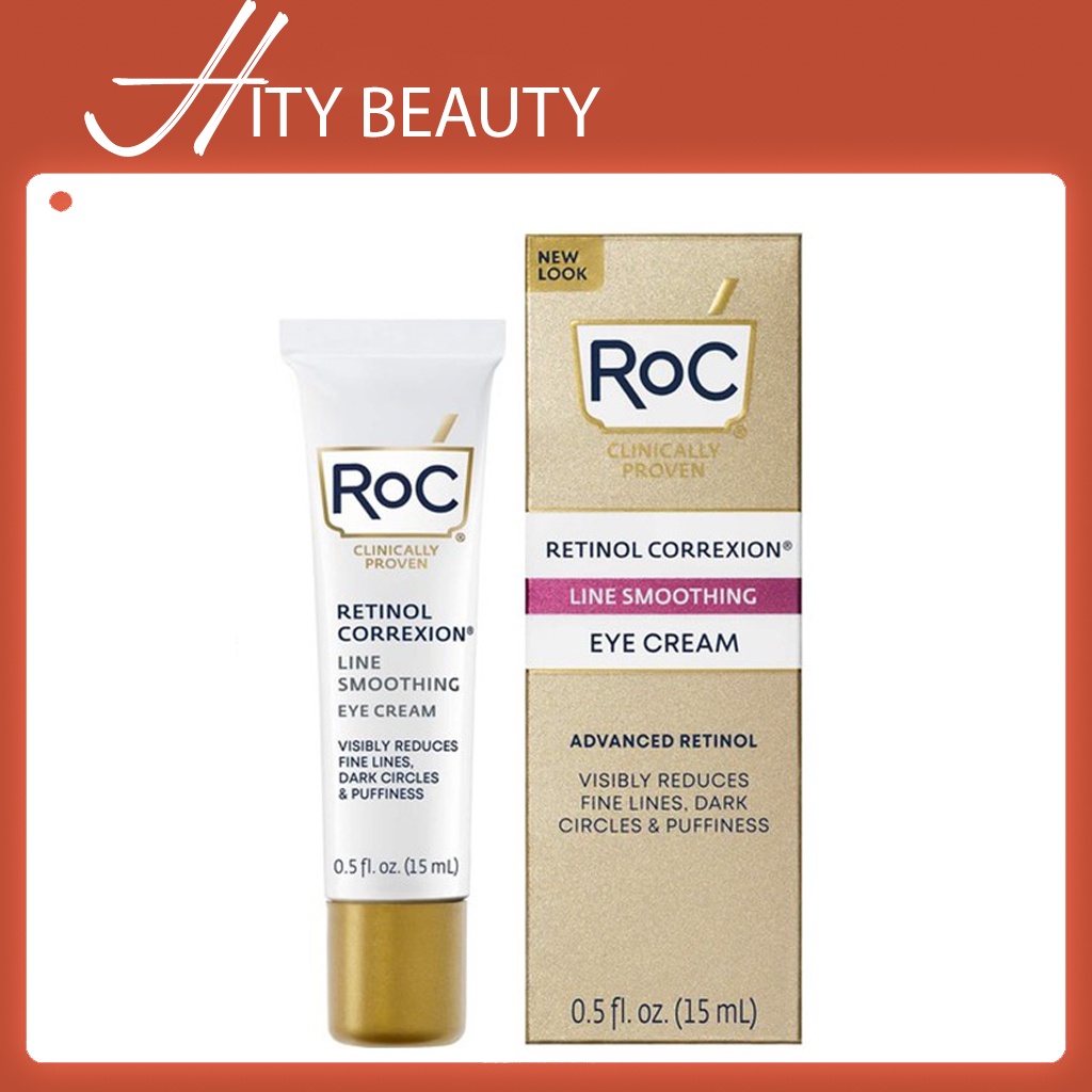 Kem mắt Roc Retinol giảm quầng thâm và nếp nhăn hiệu quả Correxion Eye Cream - Hity Beauty