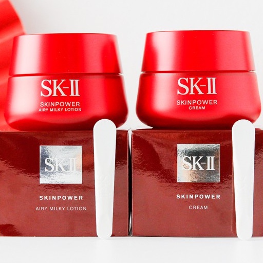 [MẪU MỚI NHẤT] SK-II SkinPower Kem dưỡng chống lão hóa SKII Skin Power Cream và Airy Milky Lotion 80g