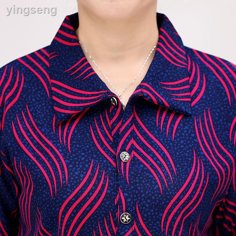 Áo Khoác Vải Mỏng Thời Trang Xuân Thu Cho Phụ Nữ Trung Niên 60-70 Tuổi