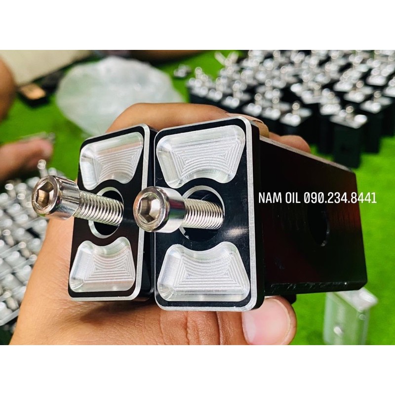 Tăng sên âm màu đen viền CNC cho Ex150 gắn gắp zin