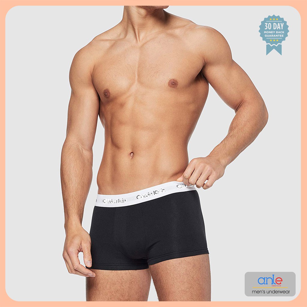 Quần sịp nam BOXER Hàng hiệu Xuất Mỹ Cao cấp Cotton Thiên nhiên Thông hơi (Nhiều Màu) - BXAE - Anle Store