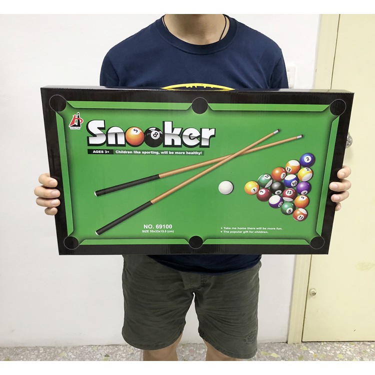 Bàn bida mini, bàn billiards snooker mini nhiều kích cỡ dành cho bé đồ chơi giải trí dành cho bé - LANLANKIDS