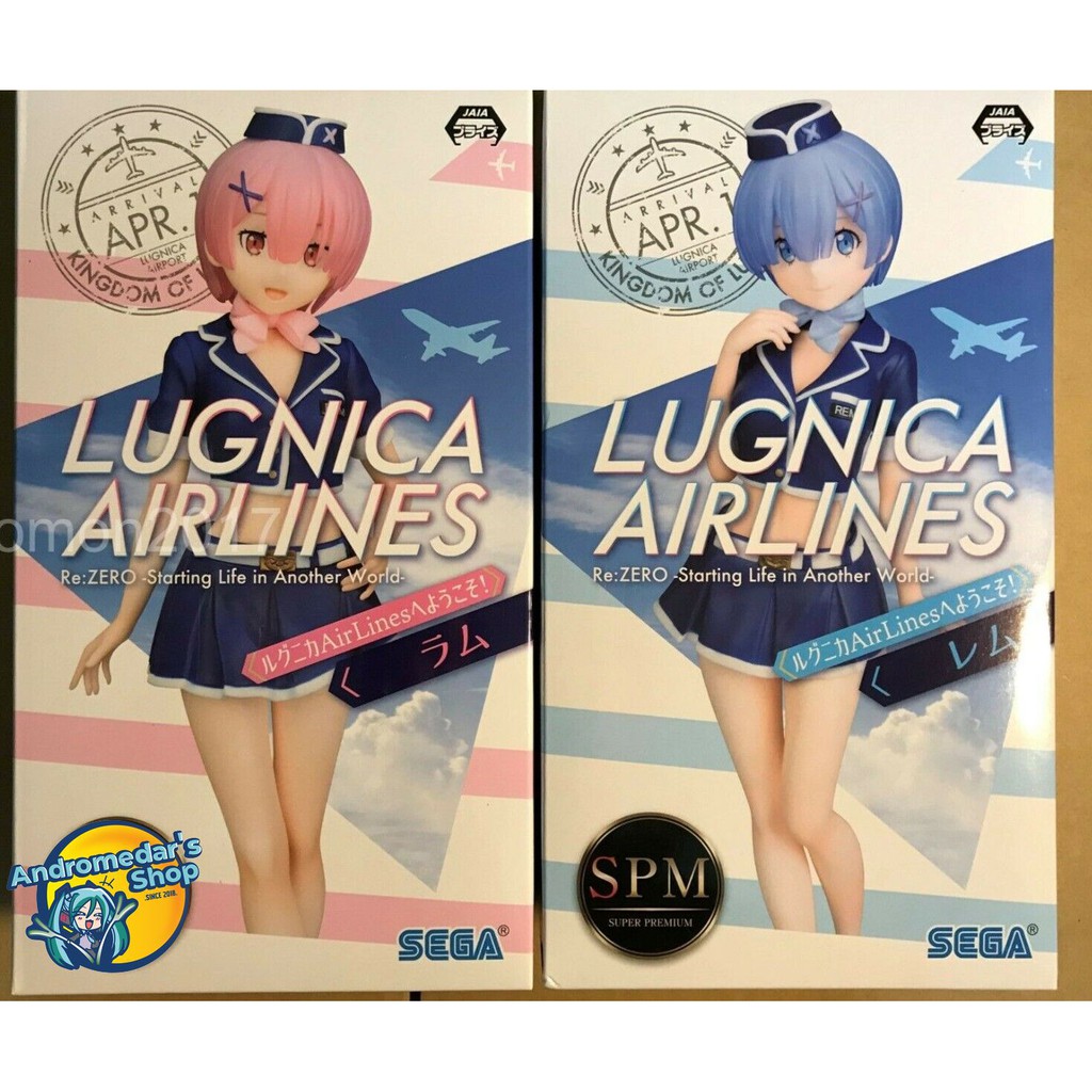 [SEGA] Mô hình nhân vật Re Zero Rem Super Premium Figure Welcome to Lugnica AirLines SPM