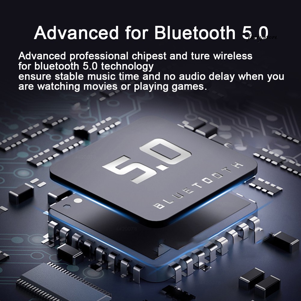 Tai Nghe Bluetooth 5.0 Không Dây Fs + Md03 Tws Với Hộp Sạc