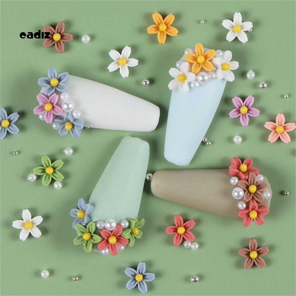 Phụ Kiện Trang Trí Móng Tay Sang Trọng Hình Hoa Ba Chiều