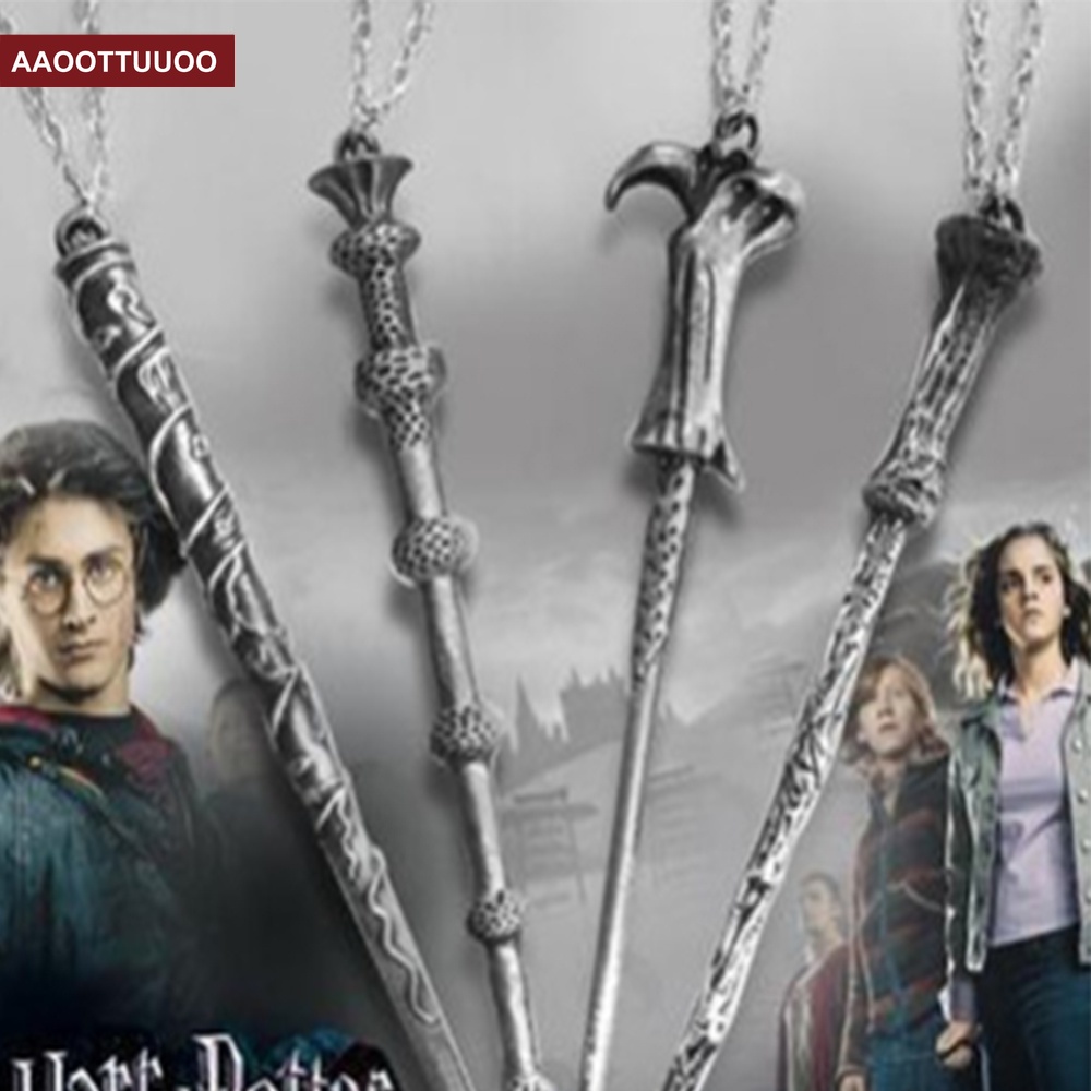 Móc khóa thời trang hình cây đũa thần trong phim Harry Potter độc đáo