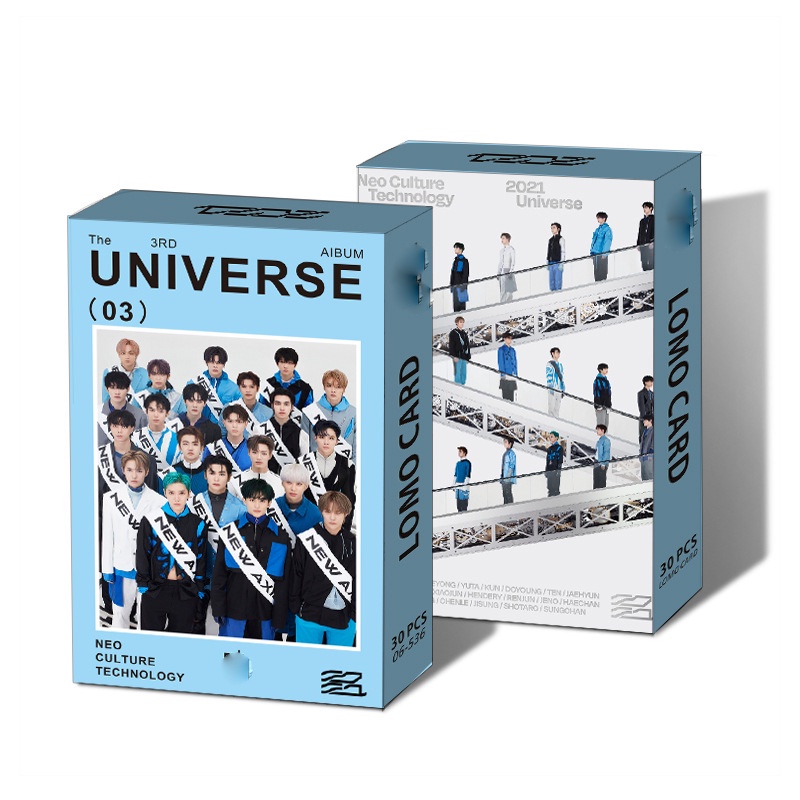 NCT Album UNIVERSE Photocard NCT127,NCT DREAM,EXO,ENHYPEN,TREASURE,ASTRO,I-DLE, Lomo Card Postcard