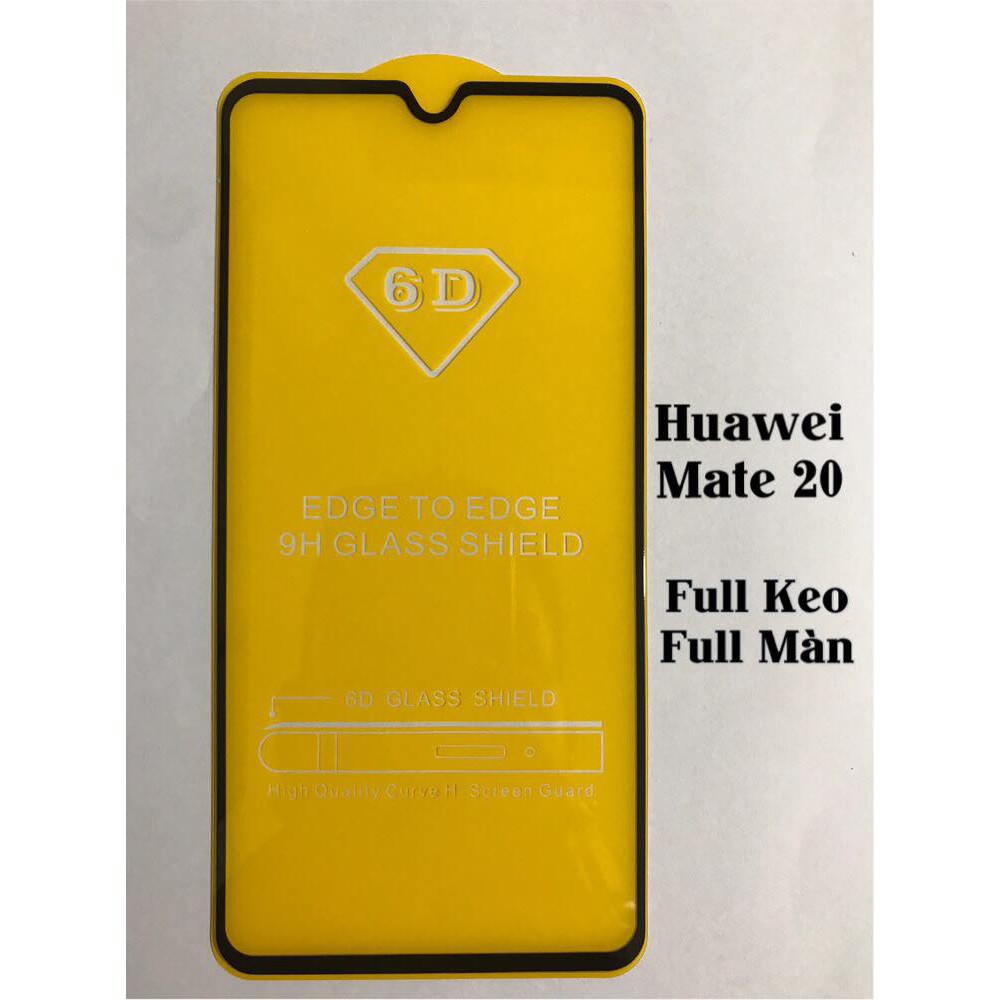 Kính cường lực Full màn Huawei Mate 20 cao cấp