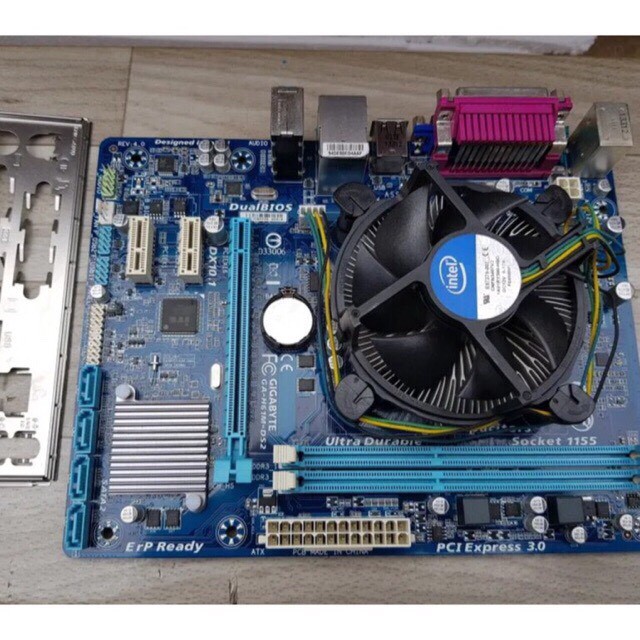 Combo Main H61 và Chip I3 2120 Tặng Fan CPU
