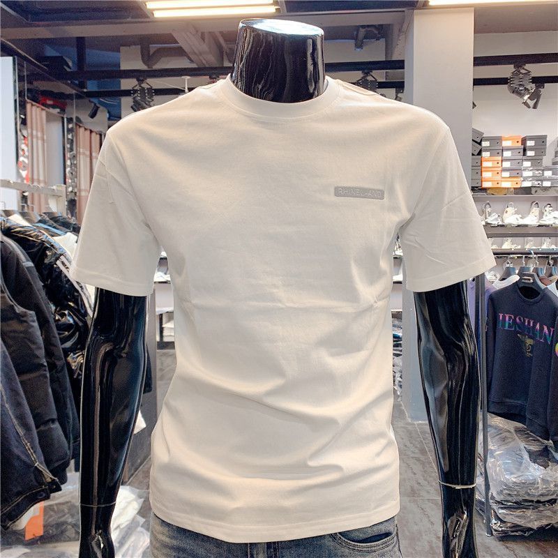 ADIDAS Áo Thun Tay Ngắn Cổ Tròn Thời Trang Mùa Hè 100% Cotton Dành Cho Nam