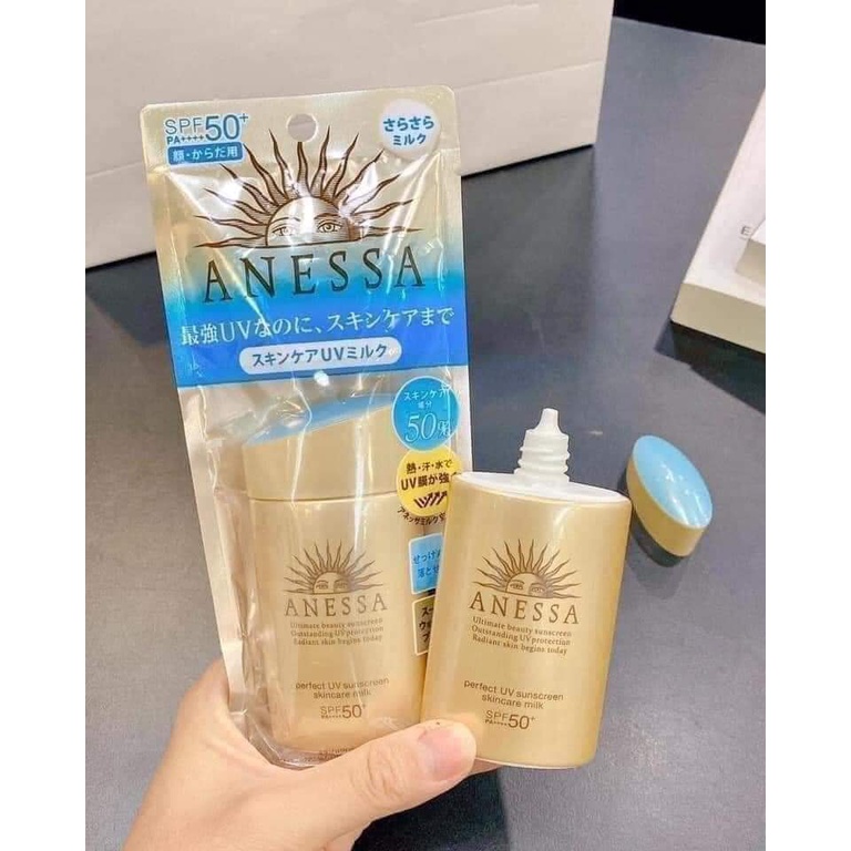 Kem Chống Nắng Anessa [CHUẨN AUTH] Nhật Bản 60ml dưỡng da, chống lão hoá