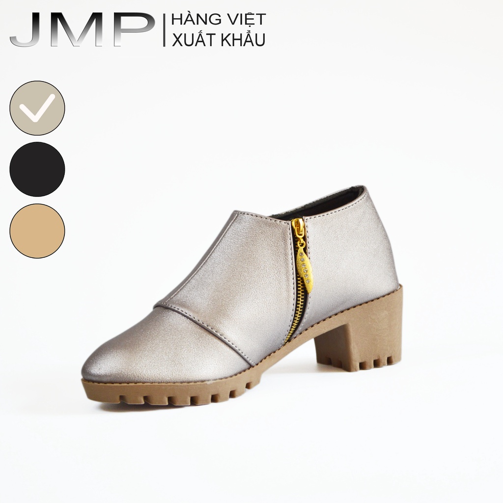 JMP - Giày Boot Cổ Ngắn 5cm Thời Trang - BOT05