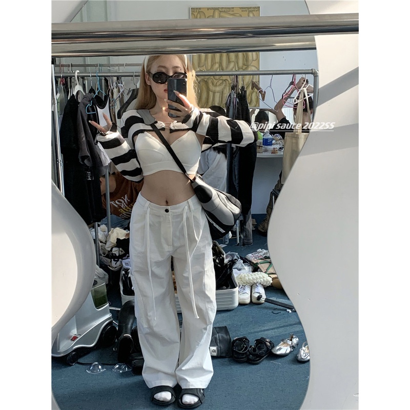 Cocory vn Hot Áo Khoác Cardigan Dệt Kim Tay Dài Dáng Ôm Dễ Phối Đồ Cho Bạn Gái