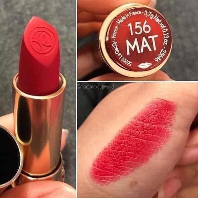 (Chuẩn Pháp-phiên bản giới hạn) Son lì Yves Rocher Grand Rouge Mat Mon Rouge Màu 156 đỏ hồng tươi