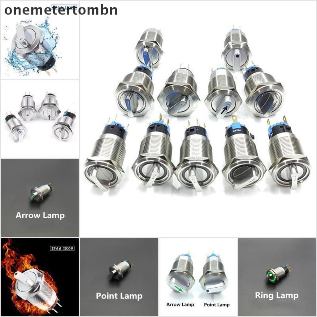 Công Tắc Xoay 2 / 3 Vị Trí Có Đèn Led Chống Thấm Nước | BigBuy360 - bigbuy360.vn