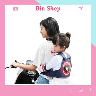 Đai xe máy balo cho bé bin shop