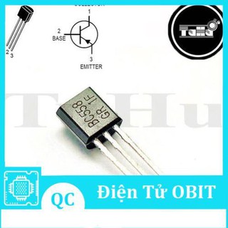 Combo 2 bc558 0.1a/30v pnp to-92 giá rẻ