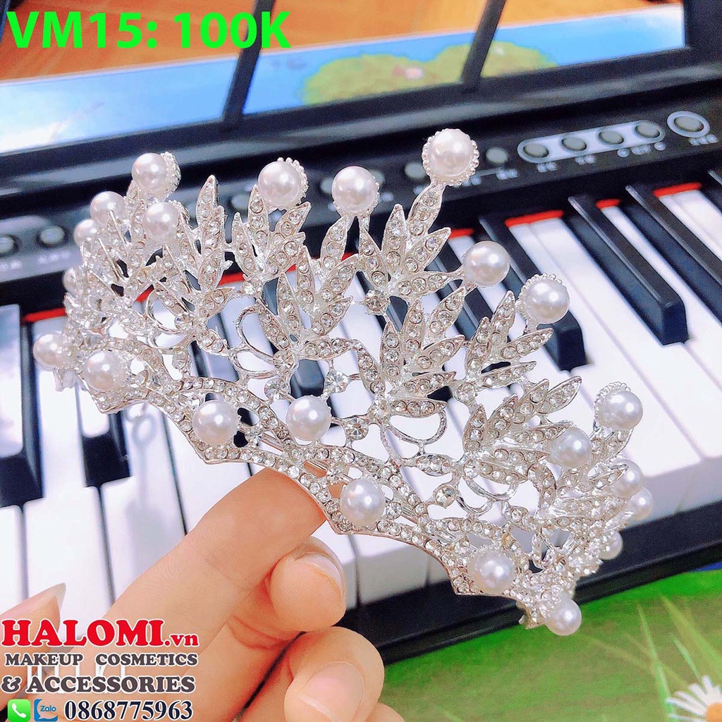 Vương miện cô dâu các mã sang chảnh