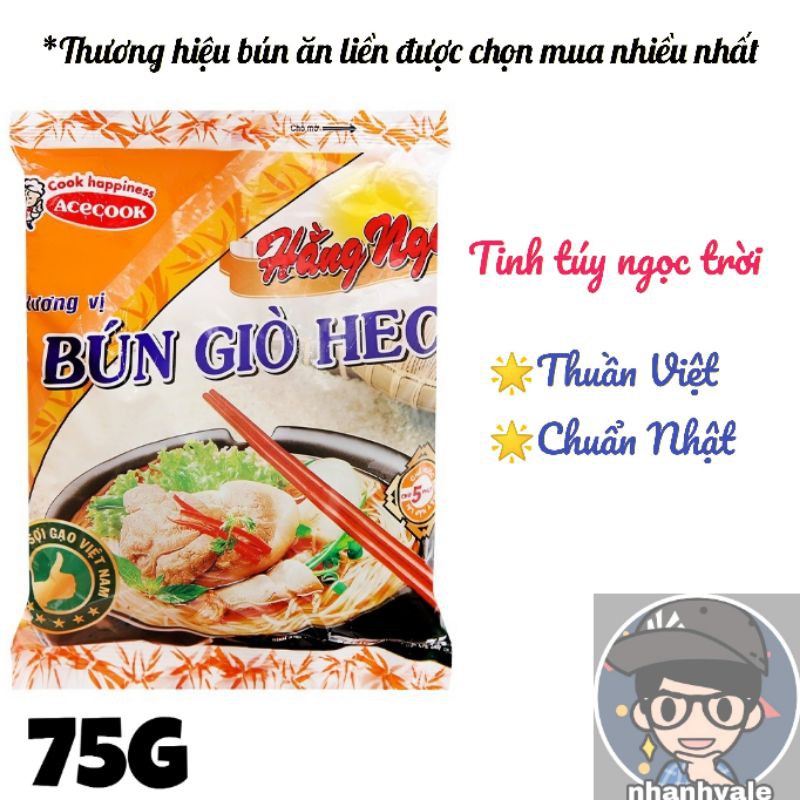 Bún giò heo Hàng Nga ACECOOK gói 75g | BigBuy360 - bigbuy360.vn