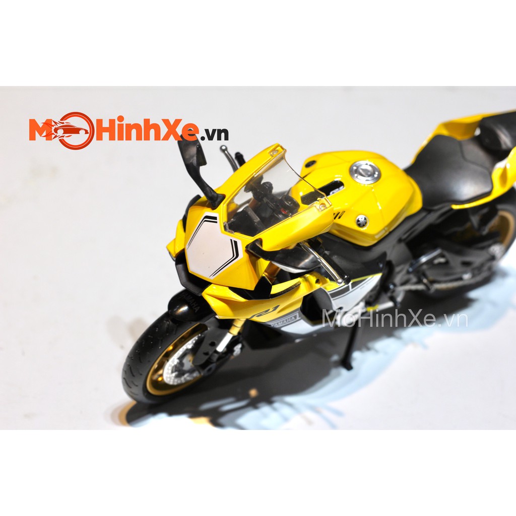 [Mã SRBACK101512 hoàn 20K xu đơn 0Đ] XE MÔ HÌNH YAMAHA YZF-R1 1:12 MSZ