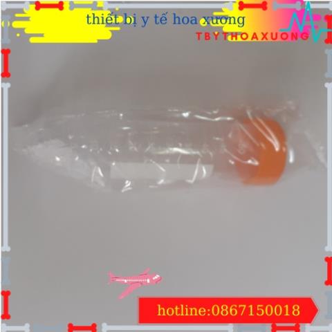 Com Bo 200 Ống Falcon 50ml - Ống Ly Tâm 50ml Nắp Vặn, Đáy Nhọn Tiệt Trùng Từng Cái
