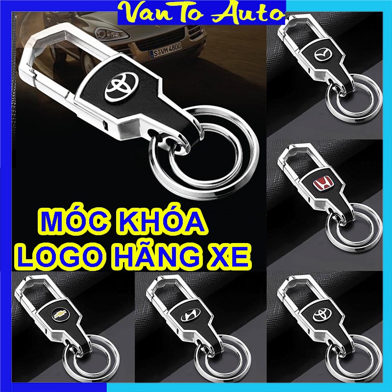 ⚡Video Thật⚡ Móc Khóa Ô Tô, Logo Hãng Xe