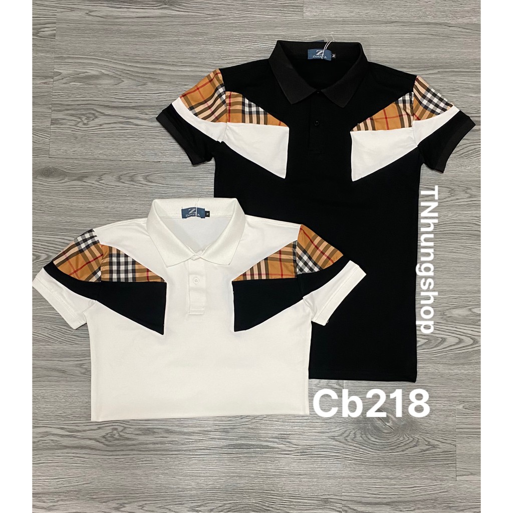 Sỉ áo thun áo phông nam polo ngắn tay có cổ Mã cb218 [tnhung] | BigBuy360 - bigbuy360.vn